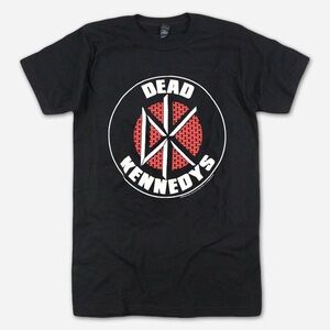 Dead Kennedys NWT Graphic Band Tee Black Unisex Punk Rock Shirt White Print XL